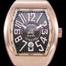 프랭크 뮬러 남성용 마스터 컴플리케이션 V45 SC DT YACHTING 5N 뱅가드 요팅!! 고급스러운 18K로즈골드 케이스 그레이 다이얼 스위스 ETA 2824-A2오토매틱 FRA0450 Ⅳ