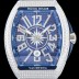 프랭크 뮬러 남성용 마스터 컴플리케이션 V45 SC DT YACHTING 5N 뱅가드 요팅!! 일본산 최상급 퀄리티의 쥬얼셋팅 케이스 블루 다이얼 스위스 ETA 2824-A2오토매틱 FRA0400 Ⅳ