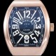 프랭크 뮬러 남성용 마스터 컴플리케이션 V45 SC DT YACHTING 5N 뱅가드 요팅!! 고급스러운 18K로즈골드 케이스 블랙 다이얼 스위스 ETA 2824-A2오토매틱 FRA0453 Ⅳ