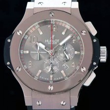 휴블렛 남성용 빅뱅 에볼루션 쿼츠 44mm 버젼 그레이 다이얼 HUB4215 Ⅳ