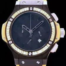 휴블렛 여성용 빅뱅 에볼루션 쿼츠 38mm 블랙다이얼 버젼 HUB4201 Ⅳ