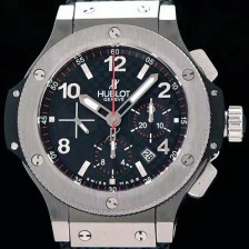 휴블렛 남성용 빅뱅 스틸 44mm 블랙다이얼 HUB0404 Ⅳ