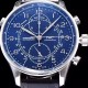 아이더블유씨 남성용 포루투기즈 크로노그래프 블루 다이얼 오토매틱 무브먼트 IWC0205 Ⅳ
