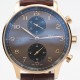 아이더블유씨 남성용 포르투기즈 IW371482 오토매틱 무브먼트 브라운 다이얼 IWC0411 Ⅳ