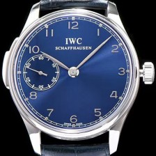 아이더블유씨 남성용 포르투기즈 미닛 리피터 블루 다이얼 오토매틱 무브먼트 IWC0230 Ⅳ