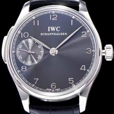 아이더블유씨 남성용 포르투기즈 미닛 리피터 블랙 다이얼 오토매틱 무브먼트 IWC0231 Ⅳ