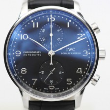 아이더블유씨 남성용 2017년 업그레이드! 포르투기즈 IW371447 블랙 다이얼 IWC0240 Ⅳ
