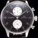 아이더블유씨 남성용 포르투기즈 오토메틱 크로노그래프 블랙 다이얼 IWC0442 Ⅳ