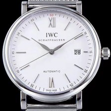 아이더블유씨 남성용 포르토피노 화이트 다이얼 오토매틱 무브먼트 IWC0250 Ⅳ