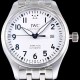 아이더블유씨 남성용 파일럿 마크18 IW327002 스틸 40mm 화이트 다이얼 스틸 브레이슬릿 iwc4072 Ⅳ