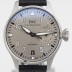 아이더블유씨 남성용 빅 파일럿 IW500906 세븐데이즈 워치 실버 다이얼 오토매틱 무브먼트 IWC0110 Ⅳ