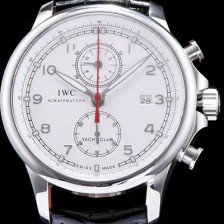 아이더블유씨 남성용 요트클럽 화이트 다이얼 오토매틱 무브먼트 IWC0230 Ⅳ