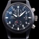 아이더블유씨 남성용 에디션 탑건 IW388007 세라믹 V6F 블랙 다이얼 오토매틱 무브먼트 IWC0203 Ⅳ
