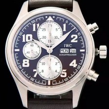 아이더블유씨 남성용 파일럿 크로노 생땍쥐베리 브라운다이얼 IWC0402 Ⅳ