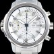 아이더블유씨 남성용 아쿠아타이머 IW376802 크로노그래프 화이트 다이얼 IWC0401 Ⅳ