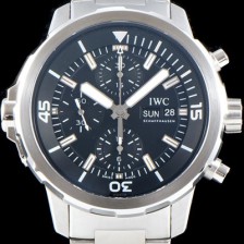 아이더블유씨 남성용 아쿠아타이머 IW376804 크로노그래프 블루다이얼 IWC0400 Ⅳ