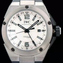 아이더블유씨 남성용 인게뉴어 티타늄 화이트다이얼 Gmt IWC0422 Ⅳ