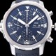 아이더블유씨 남성용 아쿠아타이머 크로노그래프 V6F 1:1 베스트 에디션 블랙 다이얼 IWC0200 Ⅳ