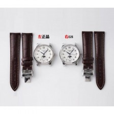 론진 남성용 마스터 컬렉션 L2.919.4.78.3 문페이즈 40mm 오토매틱 L899 무브먼트 실버 다이얼 lon2920 Ⅳ