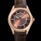 바쉐론 콘스탄틴 남성용 피프티식스 Ref.4600E 오토매틱 1326 타입 18K 로즈골드 40mm 보석/큐빅 가죽줄 브라운 다이얼 vac1151 Ⅳ