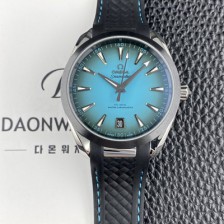 오메가 남성용 씨마스터 220.32.41.21.03.001 아쿠아 테라 150M 마스터 41mm 크로노미터 오토매틱 Cal.8900타입 터쿼이즈 다이얼 omg0267 Ⅳ