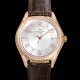 바쉐론 콘스탄틴 남성용 피프티식스 Ref.4600E 오토매틱 1326 타입 18K 로즈골드 40mm 보석/큐빅 가죽줄 실버 다이얼 vac1149 Ⅳ