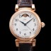 아이더블유씨여성용 다빈치 오토매틱 문페이즈 36mm 18K 로조골드 가죽줄 화이트다이얼 iwc56034 Ⅳ