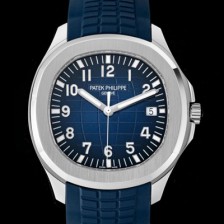 파텝필립 남성용 아아쿠아넛 럭셔리 스포츠워치 Ref. 5168G-001 42mm 오토매틱 Cal.26-330 타입 블루 엠보싱 다이얼 pat2223 Ⅳ
