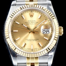 로렉스 남성용 1:1퀄리티!! 데이져스트 116233 오이스터 36mm 18K 옐로우골드 샴페인 다이얼 쥬빌리 브레이슬릿 칼리버 3135타입 오토매틱 무브먼트 ROL0301 Ⅳ