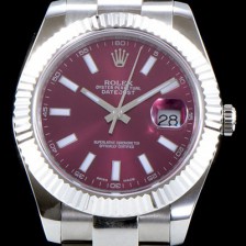 로렉스 남성용 데이져스트 116334-72210 퍼플 다이얼 스위스 2836 오토매틱 무브먼트 ROL0110 Ⅳ