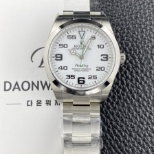 로렉스 남성용 에어킹 m116900-0001 오이스터 워치 40mm 오토매틱 Cal.3132타입 화이트 다이얼 rol5632 Ⅳ