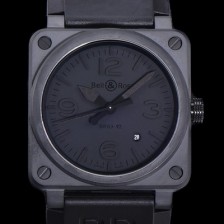 벨엔로즈 남성용 BR03-92 다이버 세라믹 오토매틱 9015 타입 42mm 우레탄줄 블랙 다이얼 bel80300 Ⅳ