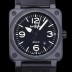벨엔로즈 남성용 BR03-92 다이버 세라믹 오토매틱 9015 타입 42mm 우레탄줄 블랙 다이얼 bel80301 Ⅳ