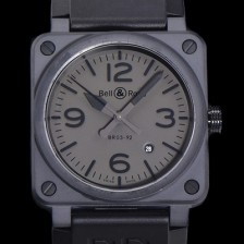 벨엔로즈 남성용 BR03-92 다이버 세라믹 오토매틱 9015 타입 42mm 우레탄줄 블랙 다이얼 bel80299 Ⅳ