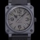 벨엔로즈 남성용 BR03-92 다이버 세라믹 오토매틱 9015 타입 42mm 우레탄줄 블랙 다이얼 bel80299 Ⅳ