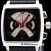 태그호이어 남성용 모나코 스위스 쿼츠 블랙 다이얼 44mm TAG4212 Ⅳ