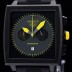 태그호이어 남성용 모나코 스위스 쿼츠 블랙 다이얼 44mm TAG4225 Ⅳ