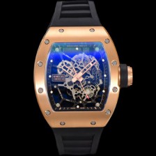 리차드밀러 남성용 RM035 라파엘 나달 수동/기계식 18K로즈골드 48mm 러버줄 블랙 스켈레톤 다이얼  ric0223 Ⅳ