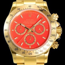 로렉스남성용 데이토나 오이스터 40mm 4130타입 무브튜닝 올금/통금 옐루골드 레드다이얼 ROL49358 Ⅳ