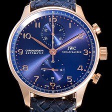 아이더블유씨남성용 포르투기져 IW371614 크로노그래프 부티크 41미리 블루다이얼  IWC64001 Ⅳ