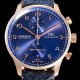 아이더블유씨남성용 포르투기져 IW371614 크로노그래프 부티크 41미리 블루다이얼  IWC64001 Ⅳ