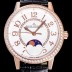 예거르꿀르뜨여성용 랑데부 문페이즈 34mm 금장 다이아몬드 화이트다이얼 오토매틱 JAG96374 Ⅳ