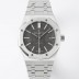 오데마피게 남성용 15400ST.OO.1220ST.04 로얄오크 41mm 오토매틱 Cal.3120무브먼트 그레이 와플 다이얼 aud6527 Ⅳ