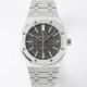 오데마피게 남성용 15400ST.OO.1220ST.04 로얄오크 41mm 오토매틱 Cal.3120무브먼트 그레이 와플 다이얼 aud6527 Ⅳ