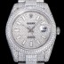 로렉스남성용 1:1수제공정 제작！！ 데이져스트 41mm 다이아몬드 904L 오토매틱 보석다이얼 ROL58342 Ⅳ
