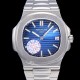 파텍필립남성용 최신! 노틸러스 5711/1A 010 블루다이얼 40mm 메탈줄 Cal.324 S C 타입무브 오토매틱 PAT88125 Ⅳ