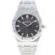 오데마피게 로얄오크 하이엔드 15500ST.OO.1220ST.03 최신형 Cal.4302 셀프와인딩 무브먼트 41MM 그랜드 파피스리 패턴 블랙 다이얼 AUD23840 Ⅳ