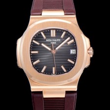 파텍필립 남성용 노틸러스 5711R Cal.324 S C타입무브 오토매틱 18K 로즈골드 40미리 러버밴드 블랙다이얼 PAT75318 Ⅳ
