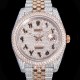 로렉스 남성용 데이져스트 오토매틱 아시안 2824-2 타입  41mm  18K 로즈골드 904L 다이아몬드 메탈줄 보석다이얼  rol64928 Ⅳ