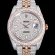 로렉스 남성용 데이져스트 오토매틱 아시안 2824-2 타입  41mm 18K 로즈골드 904L 다이아몬드 메탈줄 보석다이얼  rol64518 Ⅳ